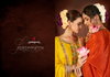 Vasudha By Rangoon Chinon Kurti With Bottom Dupatta Suppliers In India
